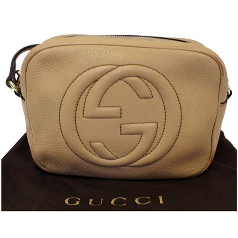 gucci soho crossbody beige